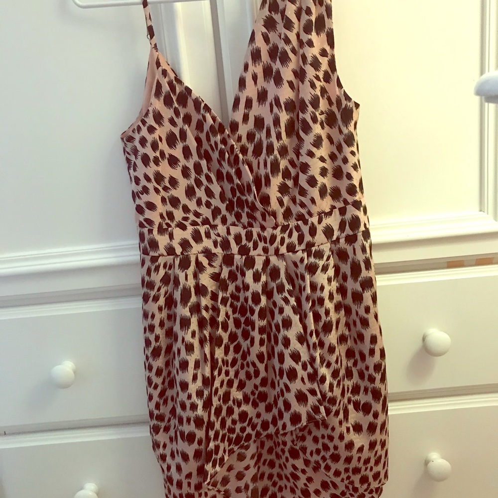 BCBGeneration leopard print dress